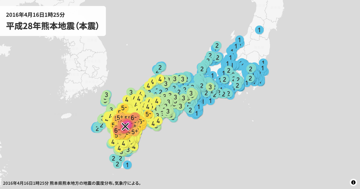 平成28年熊本地震（本震）